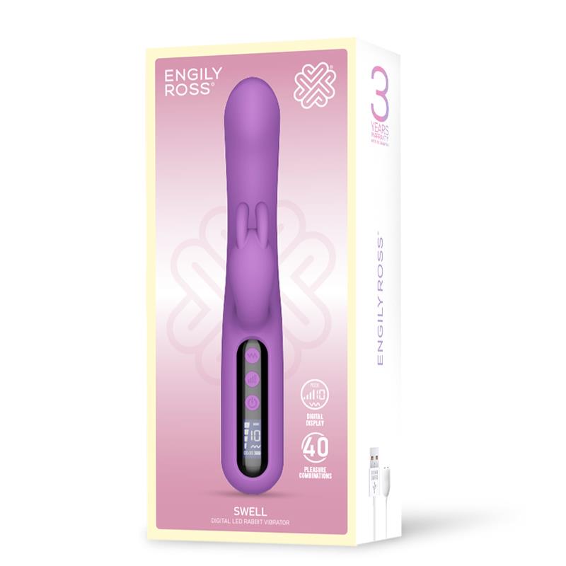 Swell Vibrador con Pantalla Digital Super Potente 232 cm