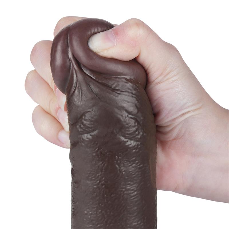 Sliding Skin Dual Layer Dildo 95