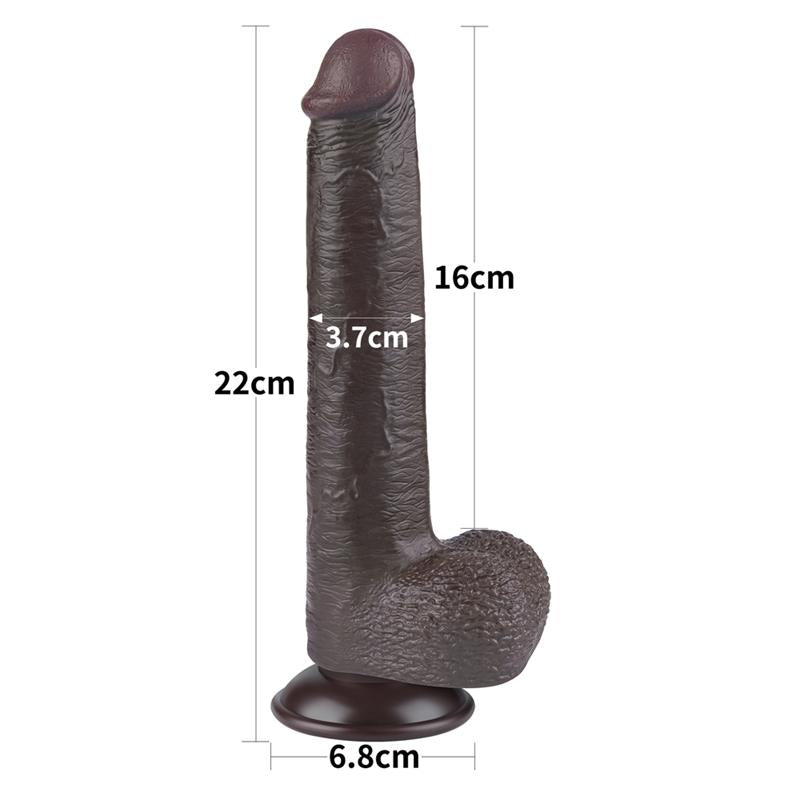 Sliding Skin Dual Layer Dildo 9