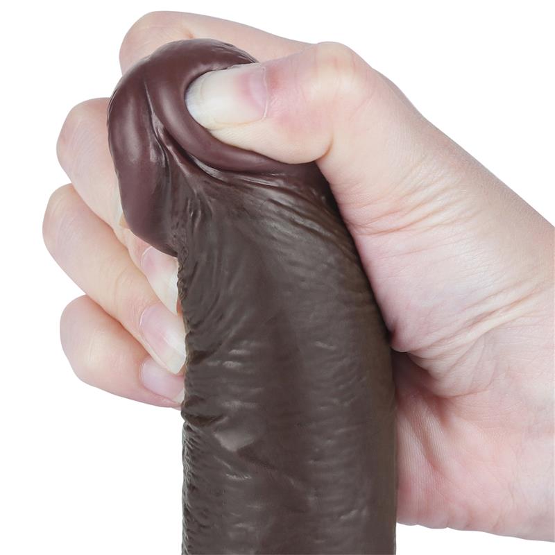 Sliding Skin Dual Layer Dildo 75