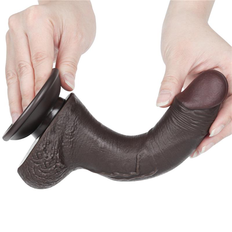 Sliding Skin Dual Layer Dildo 75