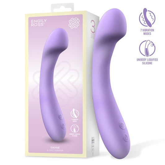 Dianne Vibe Liquid Silicone Unibody G Spot Bendable USB