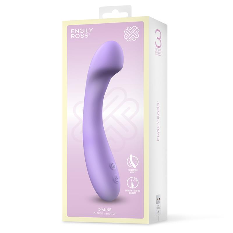 Dianne Vibe Liquid Silicone Unibody G Spot Bendable USB