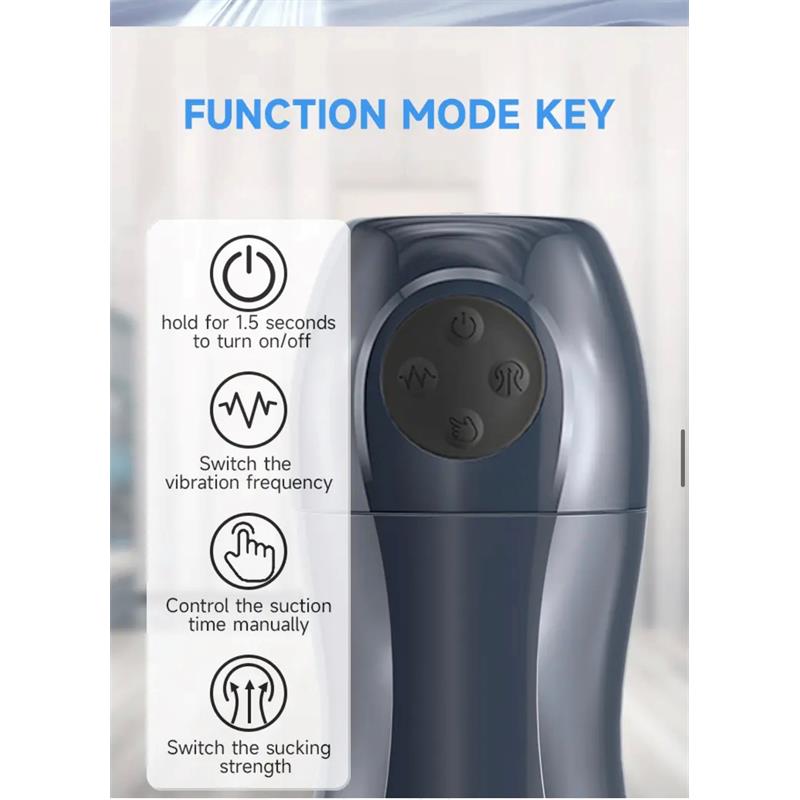 Tronik Suction and Vibrating Masturbator USB