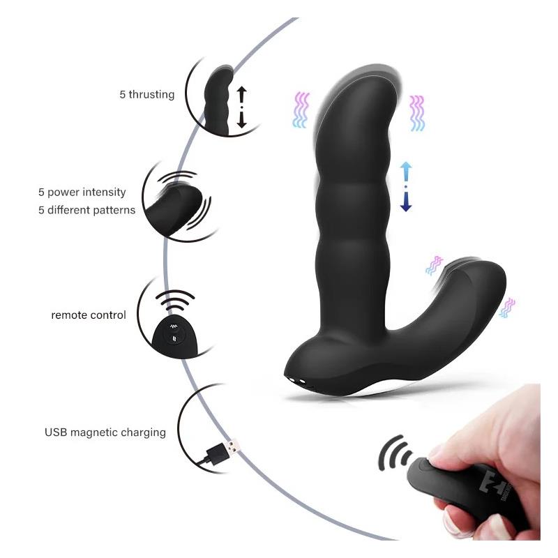 Ampex P Spot Anal Massager with Thrusting