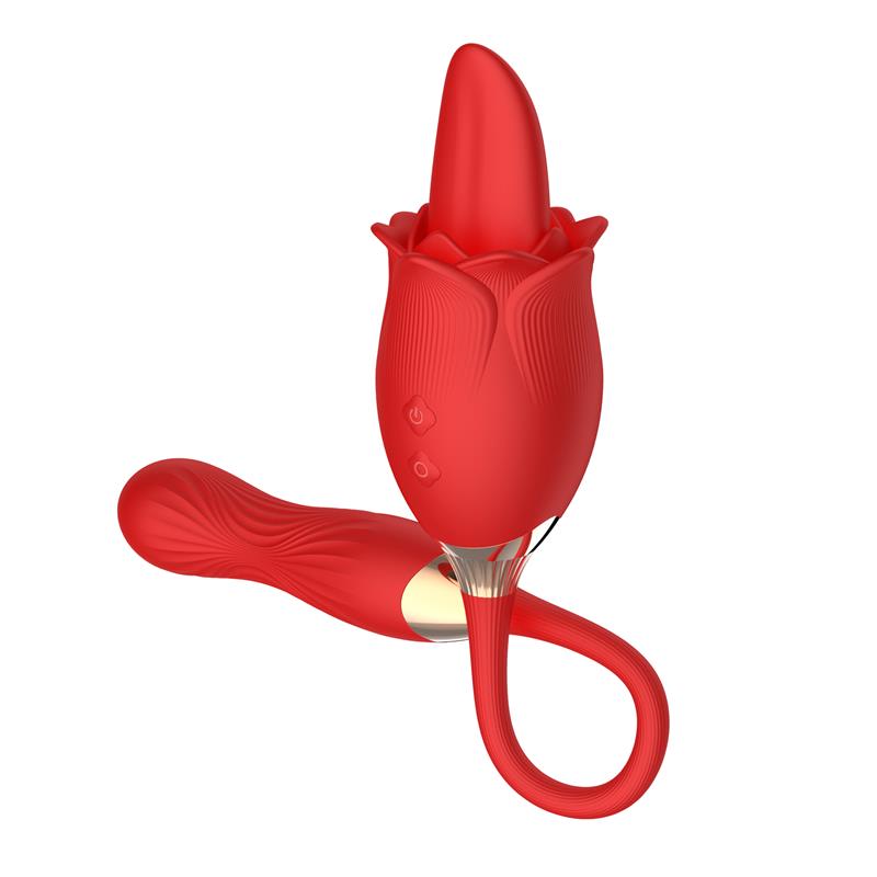 Clitoris Stimulator with Vibrating Tongue and Swinging Oscillating Movement