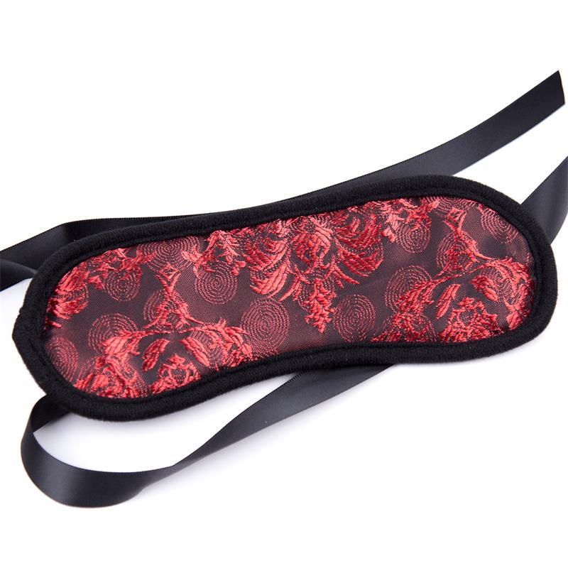 Blindfold Bicolor Black and Red