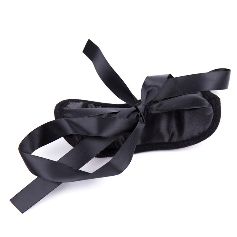 Blindfold Bicolor Black and Red