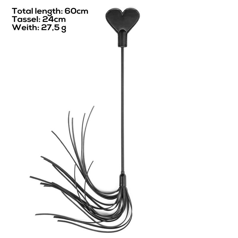 Heart Paddle with Flogger 60 cm