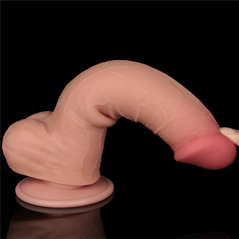 Sliding Skin Dual Layer Dildo 8