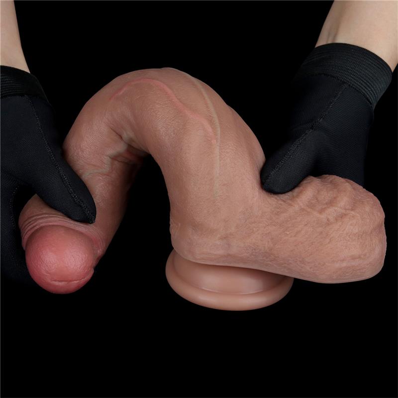 Dual Layer Silicone Dildo 85