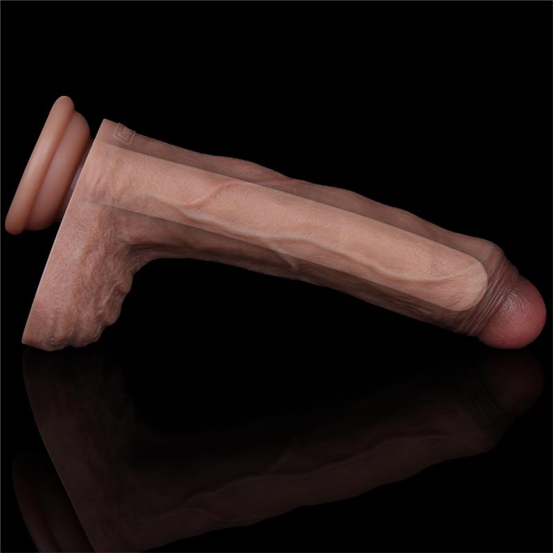 Dual Layer Silicone Dildo 85