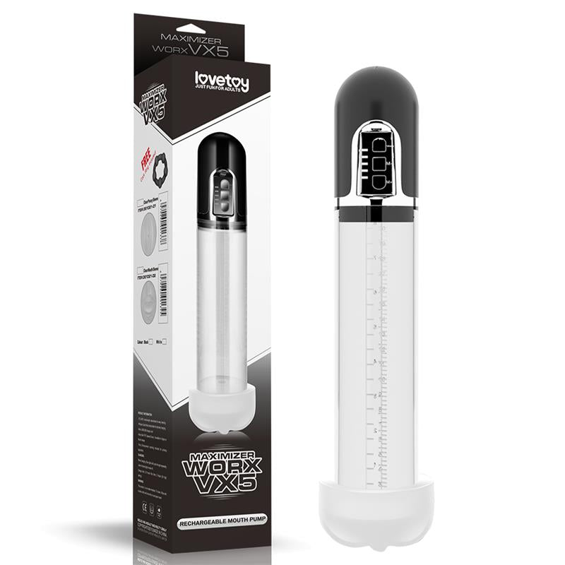 Automatic Penis Pump Maximizer Worx VX5 USB Vagina