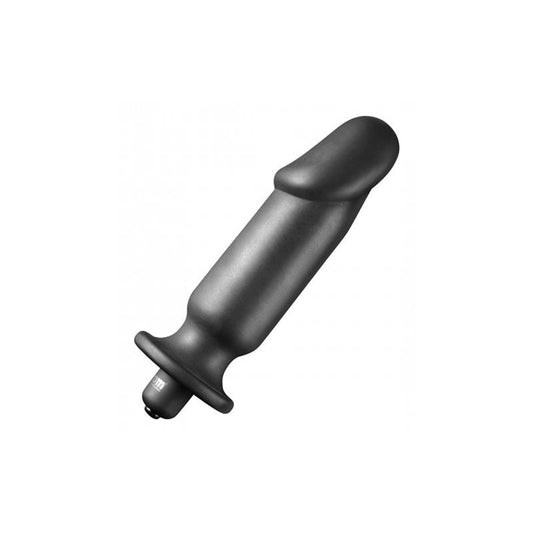 Medium Vibrating Plug Black