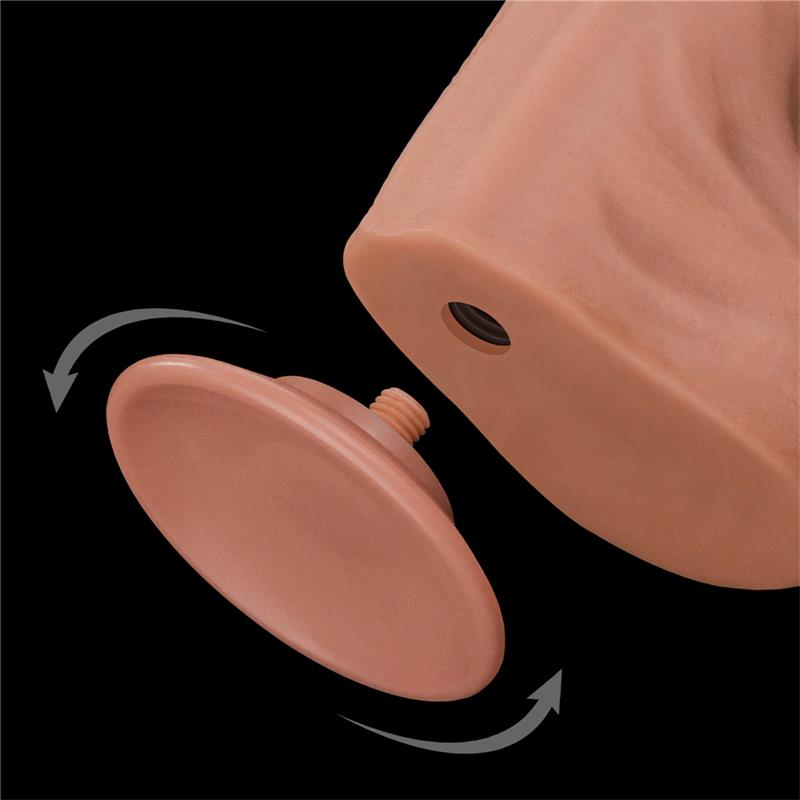 Dildo Dual Layer Sliding Skin 14