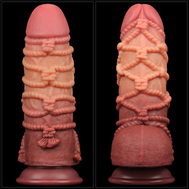 Dildo Dual Layer King Size Nature 95