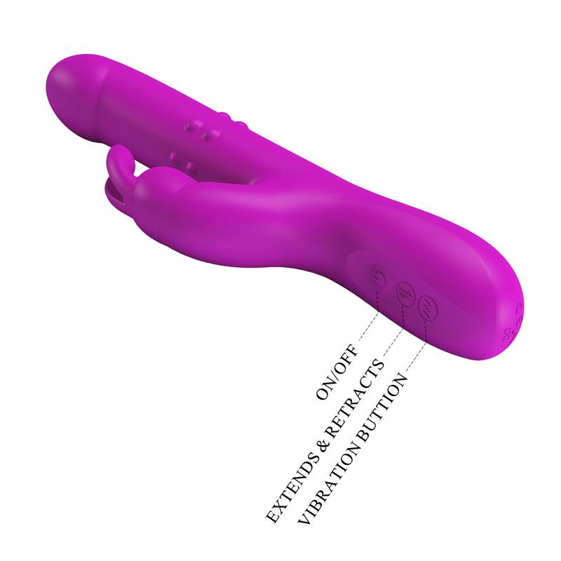 Reese Vibe with Internal Beads and Thrusting USB