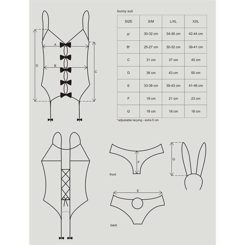 Bunny Costume 4 Pieces