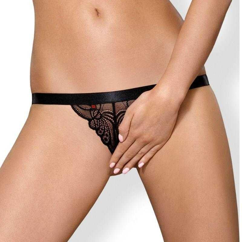 828 THC 1 Crotchless Thong