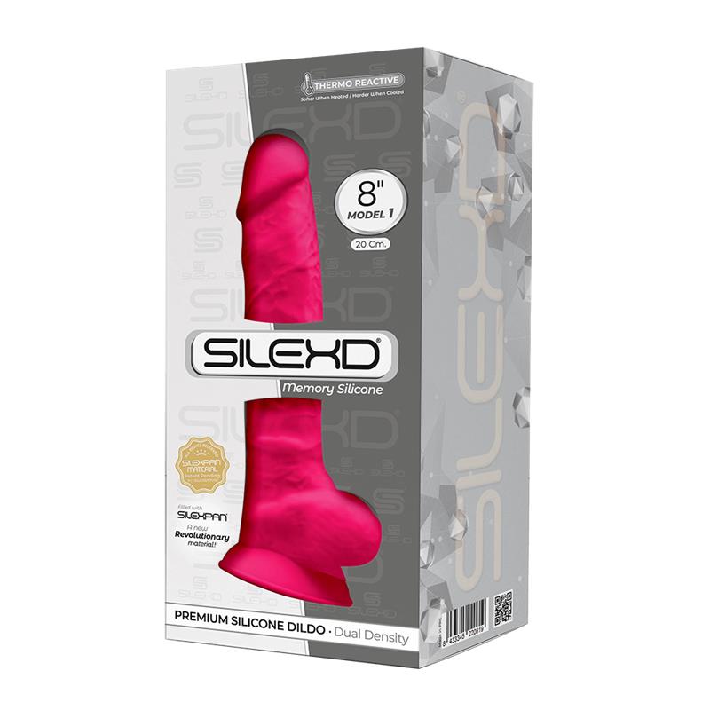 Dual Density Dildo Model 1 8 Pink