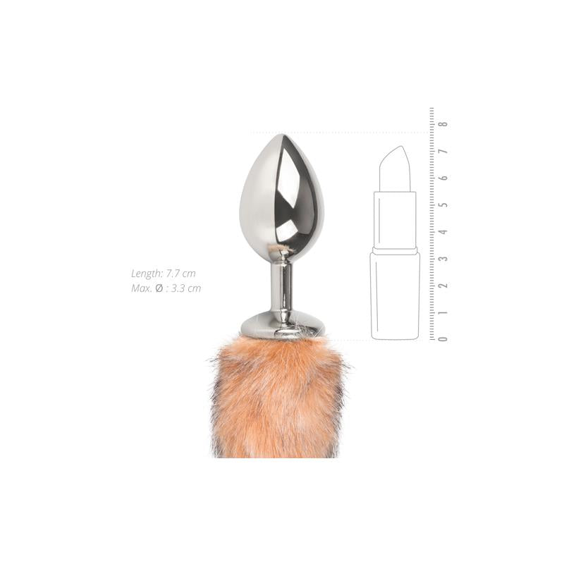 Fox Tail Plug No 3 Silver