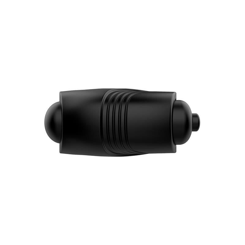 Romeri Ring Vibrating Bullet Silicone Black