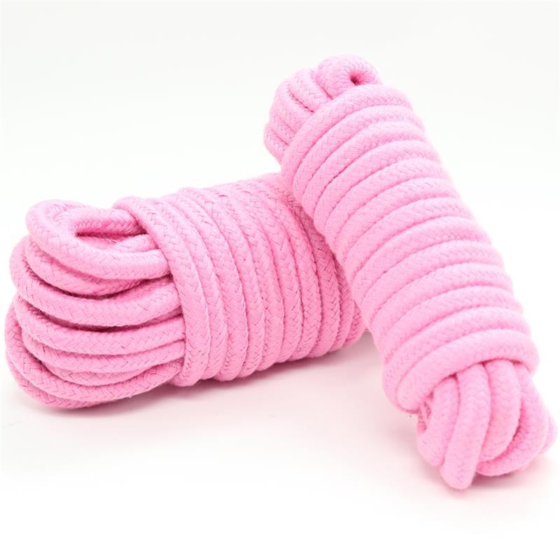 Bondage Cotton Rope 10 Meter Pink