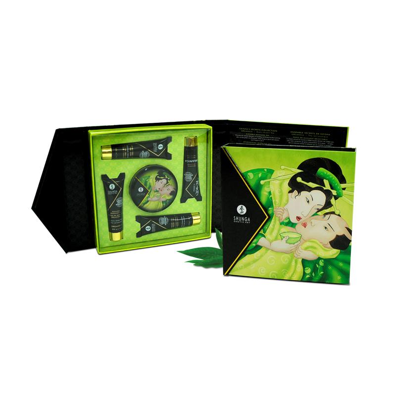 Shunga Geisha Secrets Kit Green Tea