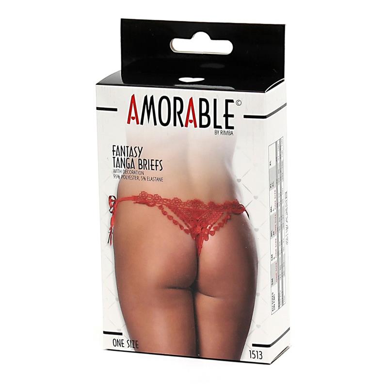 Thong Fantasy Red One Size