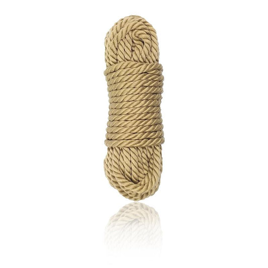 Synthetic Hemp Bondage Rope Nature 10 Meter