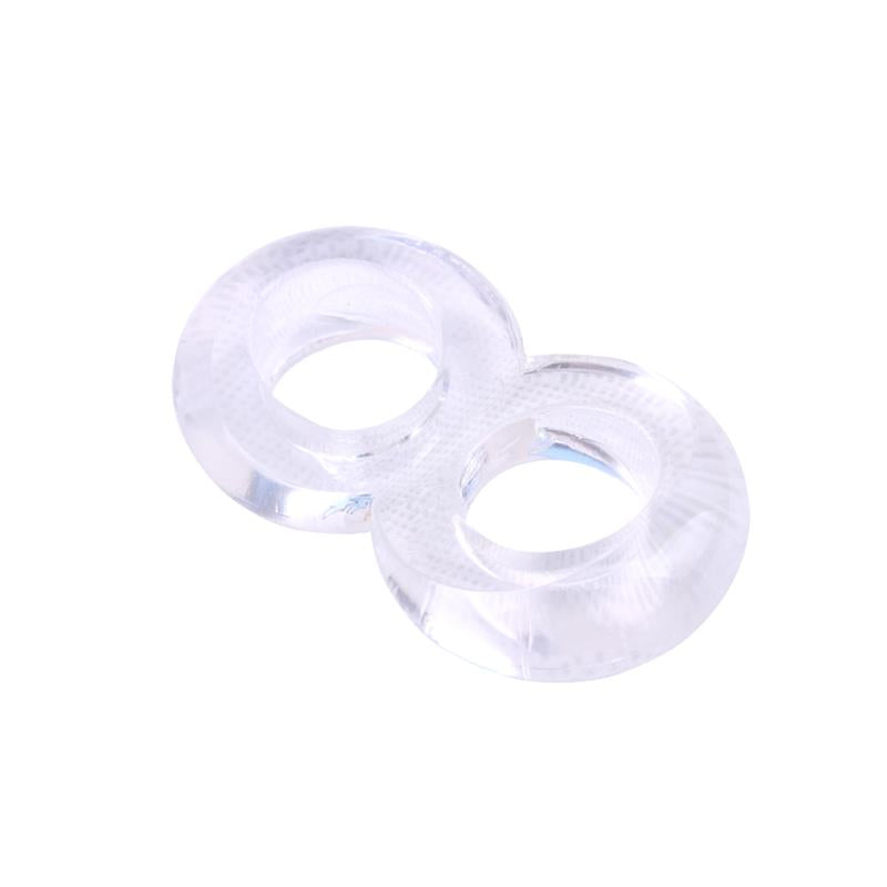 Duo Cock 8 Ball Ring clear