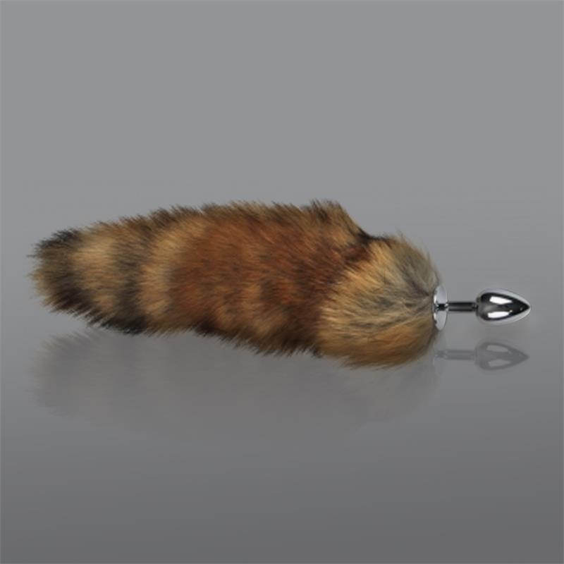 Anal Plug with Fox Tail Size S