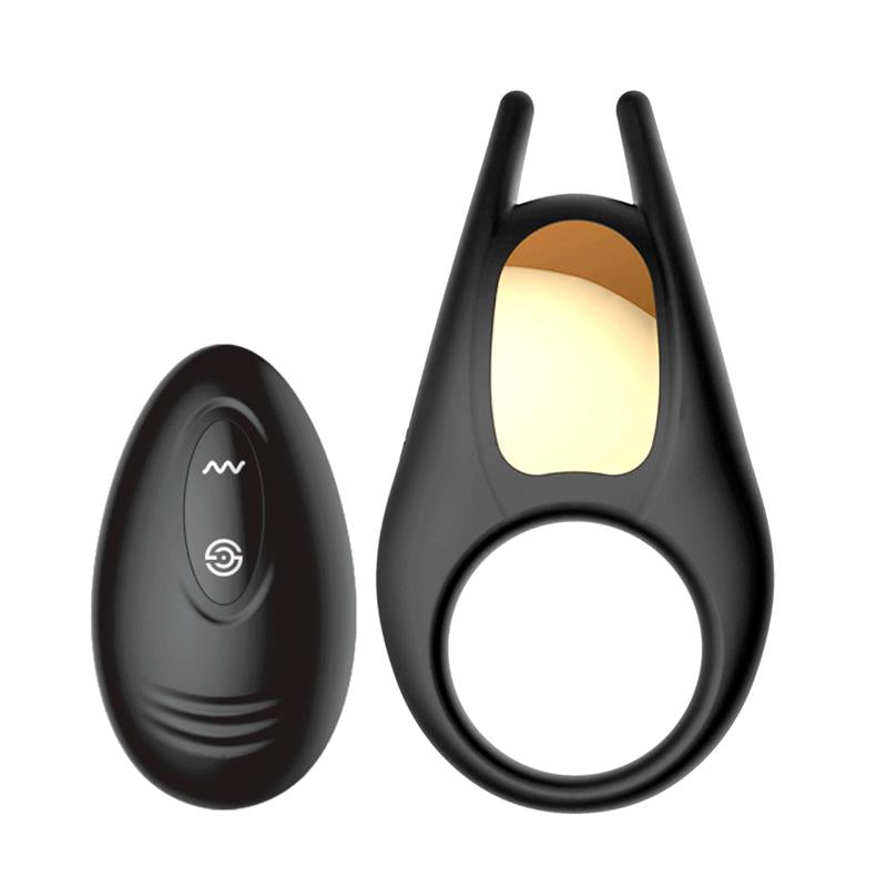 Keylo Penis Ring with Remote Control and Led Lights USB Silicone