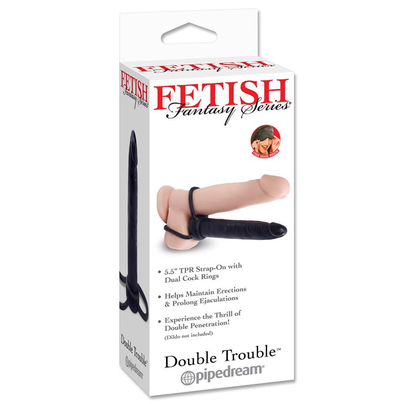 Fetish Fantasy Series Double Trouble Black