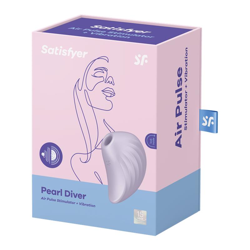 Clitoris Sucker Pearl Driver Violet