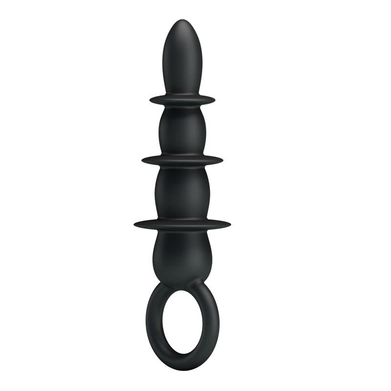 Anal plug 3 Areas Black