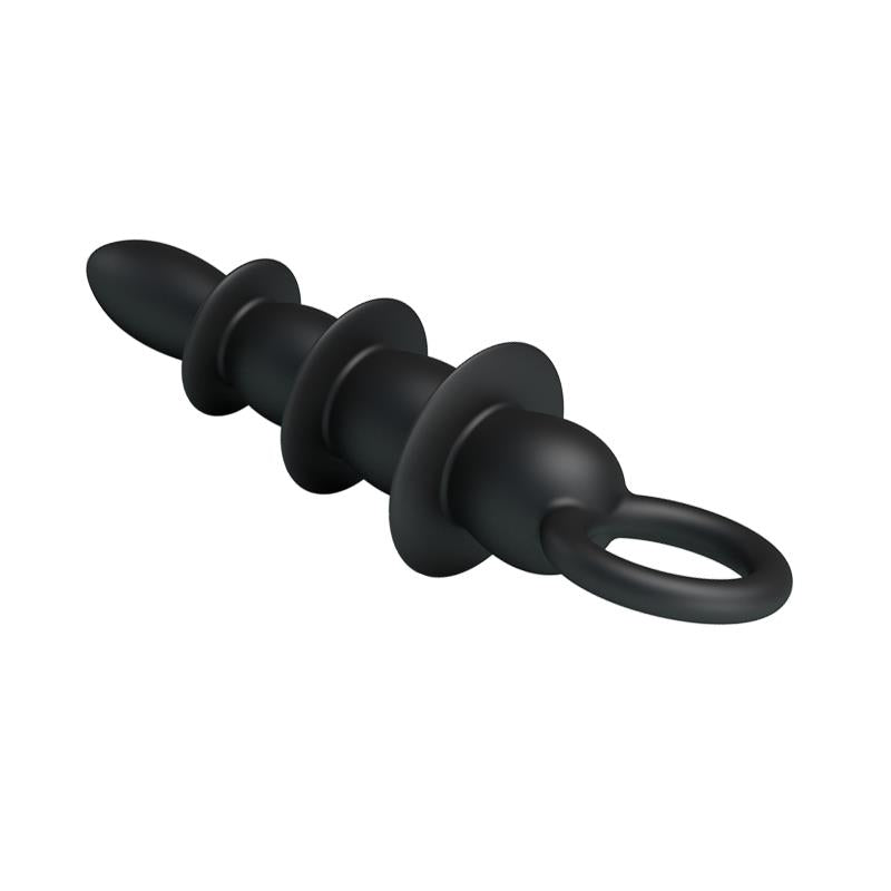 Anal plug 3 Areas Black