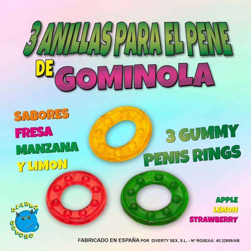 Set 3 Gummy Rings