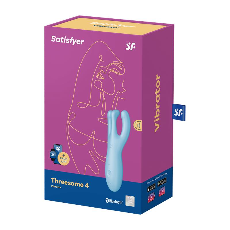 Threesome 4 Satisfyer Connect APP Blue