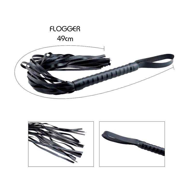 Secret Desires Black 8 Pieces BDSM