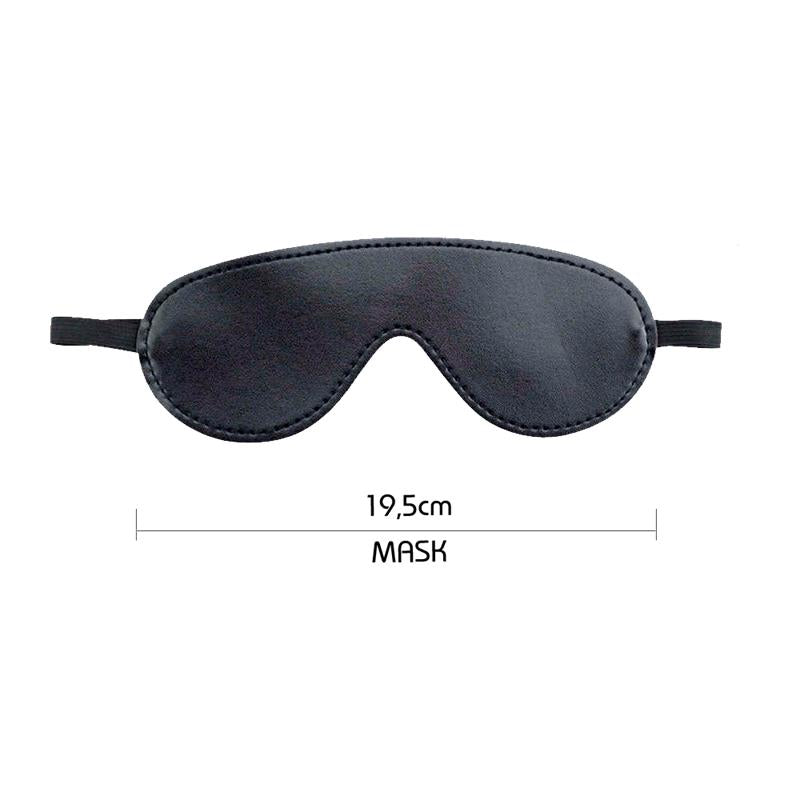 Secret Desires Black 8 Pieces BDSM