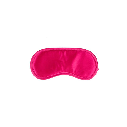 Pink Satin Eye Mask