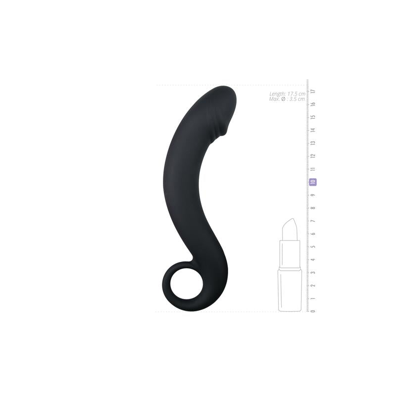 Dildo Black Silicone Prostate