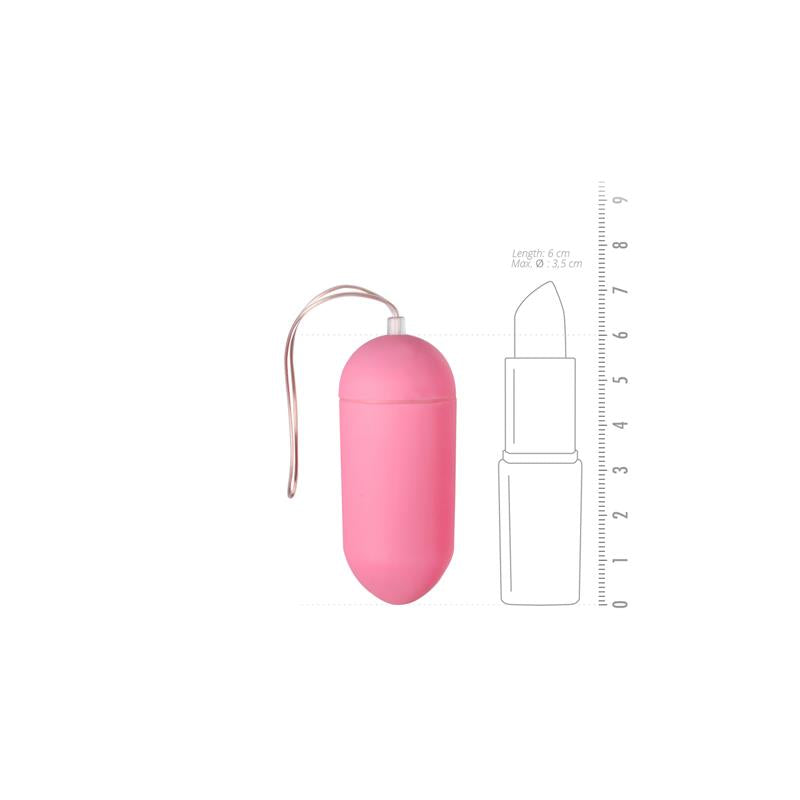 Vibration Egg Remote Control 10 Functions Pink