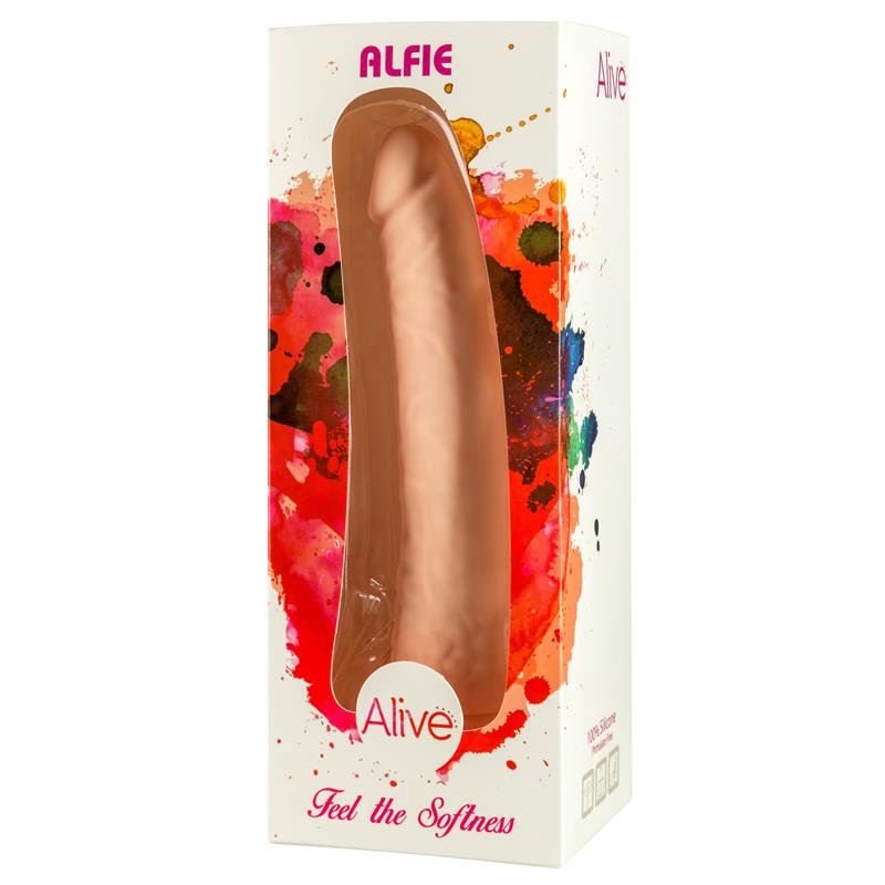 Dildo Alfie Flesh Silicone 186 cm