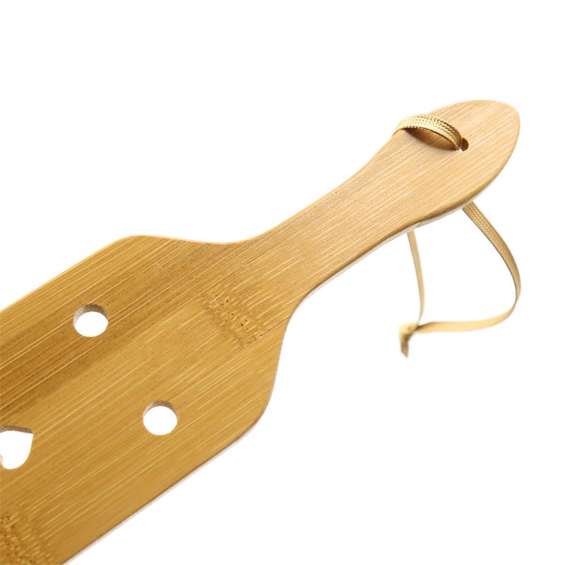 Bamboo Paddle with Hearts 33 cm