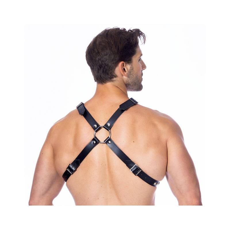 Cross Adjustable Leather Harness