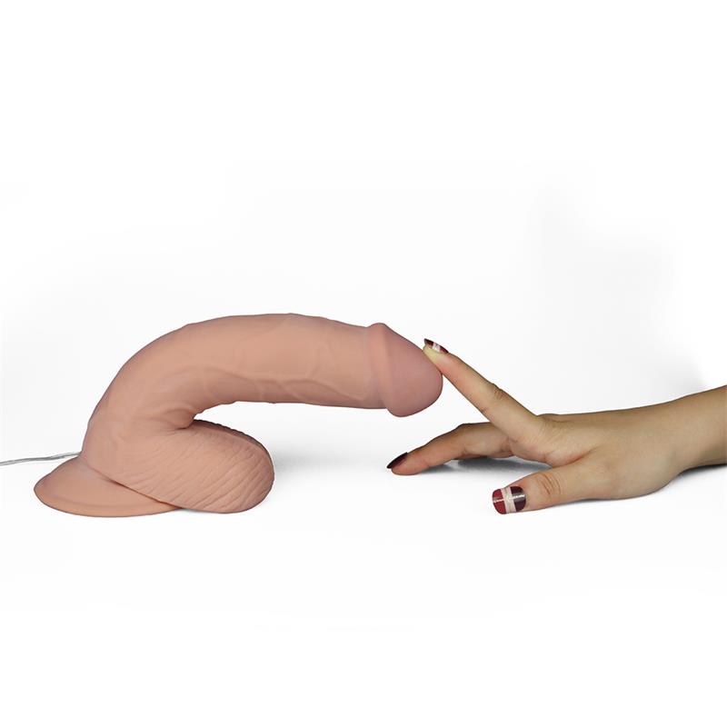 Dildo The Ultra Soft Dude con Vibracion 88 Natural