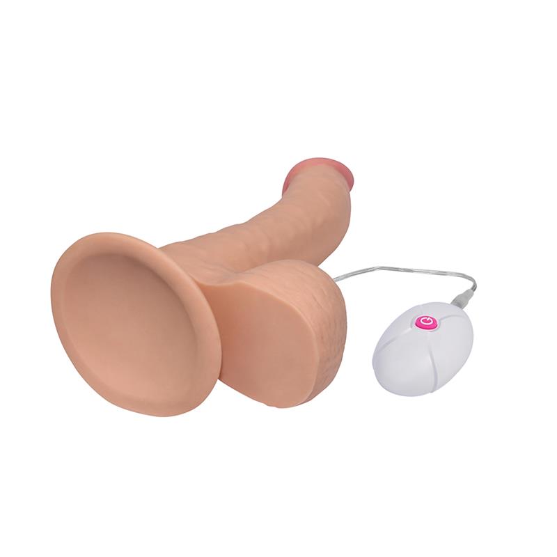 Dildo The Ultra Soft Dude con Vibracion 88 Natural