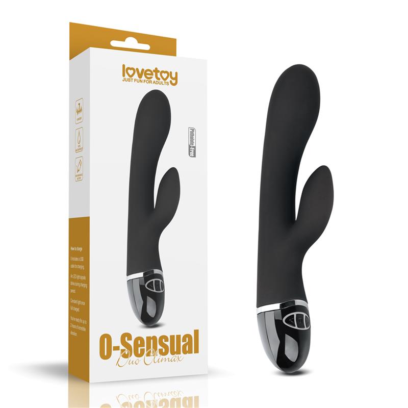 Vibe O Sensual Clit Duo Climax Black